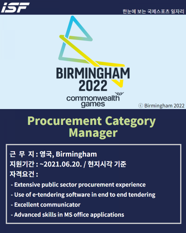 2022, category manager